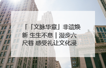 「文脉华章」非遗焕新 生生不息｜漫步六尺巷 感受礼让文化浸润的“巷”往生活