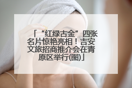 “红绿古金”四张名片惊艳亮相！吉安文旅招商推介会在青原区举行(图)