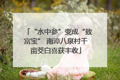 “水中参”变成“致富宝” 南漳八泉村千亩茭白喜获丰收
