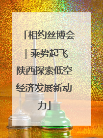 相约丝博会｜乘势起飞 陕西探索低空经济发展新动力