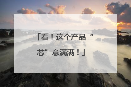 看！这个产品“芯”意满满！