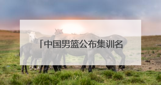 中国男篮公布集训名单，周琦、曾凡博、雷蒙、廖三宁入选