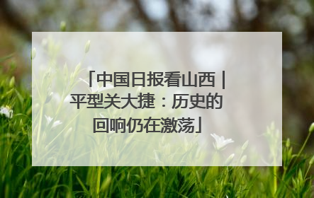中国日报看山西｜平型关大捷：历史的回响仍在激荡