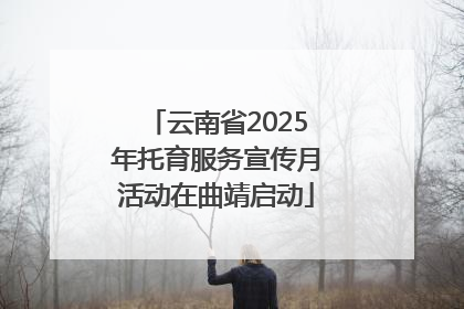 云南省2025年托育服务宣传月活动在曲靖启动
