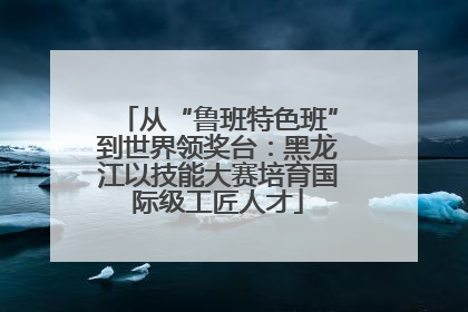 从“鲁班特色班”到世界领奖台：黑龙江以技能大赛培育国际级工匠人才