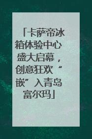 卡萨帝冰箱体验中心盛大启幕，创意狂欢“嵌”入青岛富尔玛