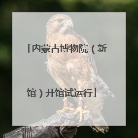 内蒙古博物院（新馆）开馆试运行