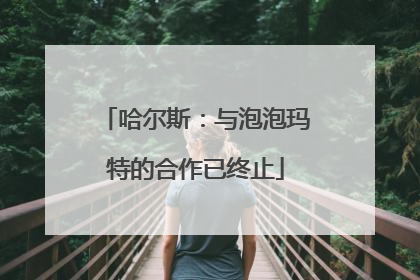 哈尔斯：与泡泡玛特的合作已终止