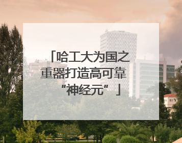 哈工大为国之重器打造高可靠“神经元”