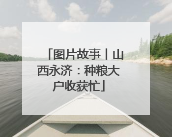 图片故事丨山西永济：种粮大户收获忙