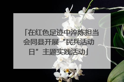 在红色足迹中淬炼担当 会同县开展“民兵活动日”主题实践活动