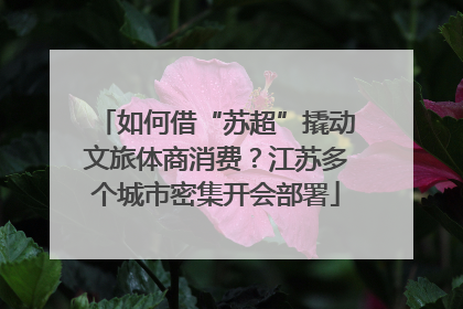 如何借“苏超”撬动文旅体商消费？江苏多个城市密集开会部署