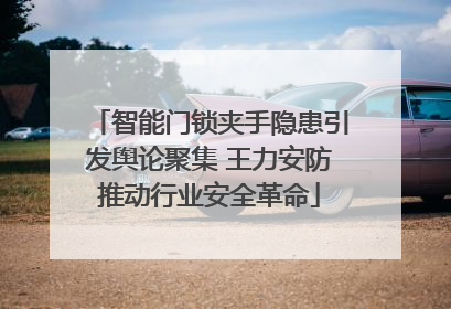 智能门锁夹手隐患引发舆论聚集 王力安防推动行业安全革命