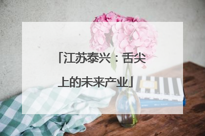 江苏泰兴：舌尖上的未来产业