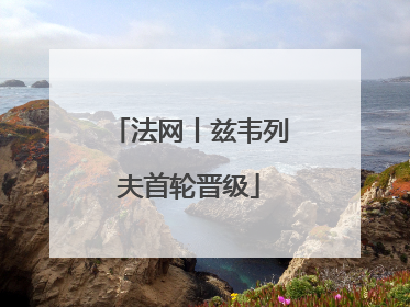 法网丨兹韦列夫首轮晋级