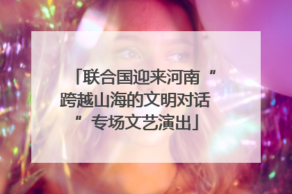 联合国迎来河南“跨越山海的文明对话”专场文艺演出