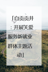 自贡贡井：开展关爱服务新就业群体主题活动
