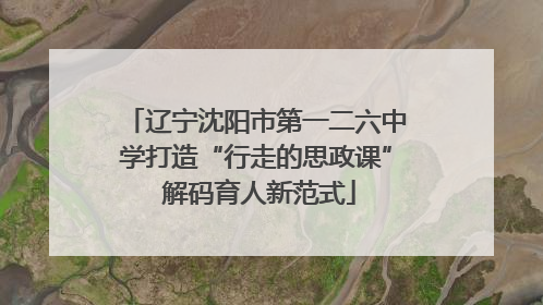 辽宁沈阳市第一二六中学打造“行走的思政课” 解码育人新范式