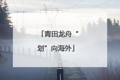 青田龙舟“划”向海外