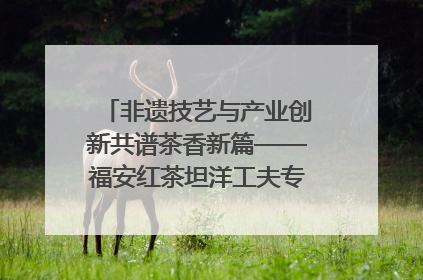 非遗技艺与产业创新共谱茶香新篇——福安红茶坦洋工夫专场推介会在京举办