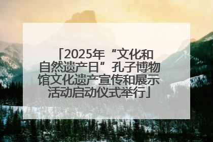 2025年“文化和自然遗产日”孔子博物馆文化遗产宣传和展示活动启动仪式举行