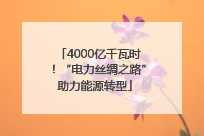 4000亿千瓦时！“电力丝绸之路”助力能源转型